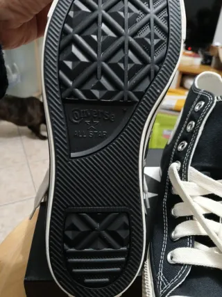 Converse ricamate nere tg 41