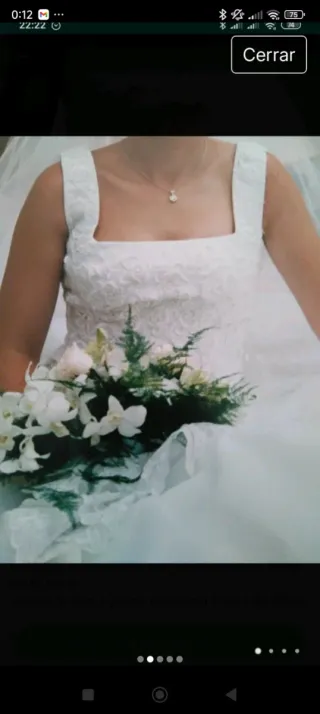 Vestido de Novia Blanco