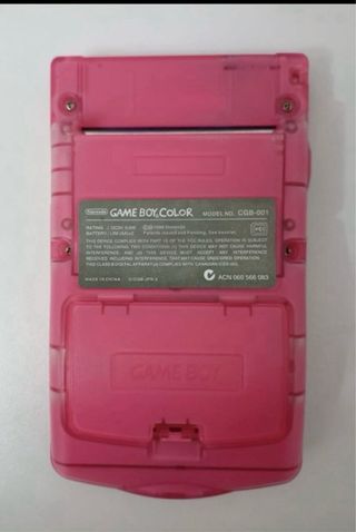 Nintendo Game Boy Color Light Rosa