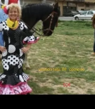 Vestido Flamenco Talla 38