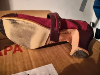 Zapatos Flamenco Talla 37 Tacón 6cm