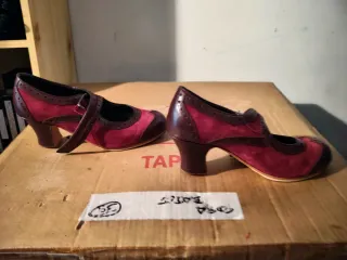 Zapatos Flamenco Talla 37 Tacón 6cm