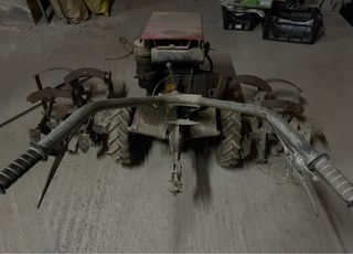 Motocultor con fresa Motor lombardini
