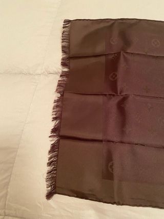 Foulard Louis Vuitton Marrone