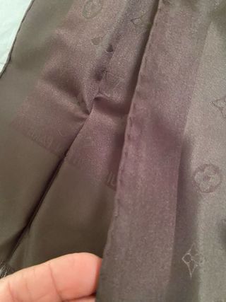 Foulard Louis Vuitton Marrone