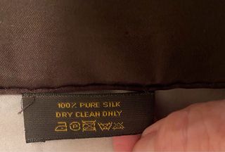 Foulard Louis Vuitton Marrone