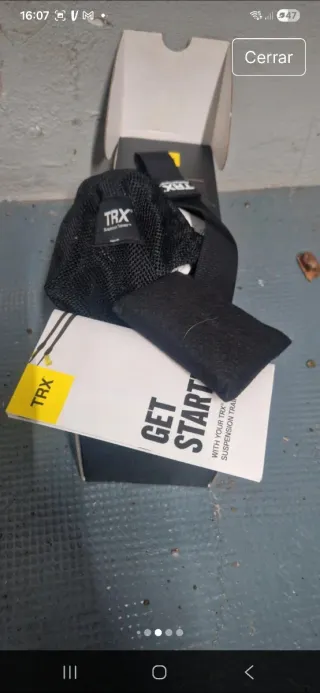 TRX nuevo con accesorio de puerta y bolsa