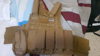 Chaleco Táctico Airsoft Swiss Arms Tan