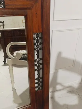 Espejo Provenzal Madera y Metal