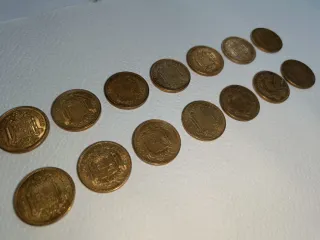 Monedas antiguas 1953 2,5 Pesetas
