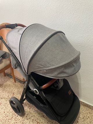 Silla de paseo Kinderkraft XL gris