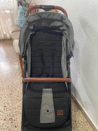 Silla de paseo Kinderkraft XL gris