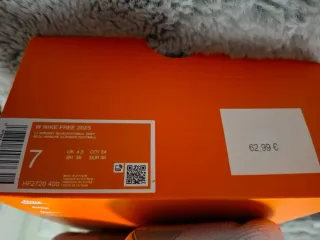 Nike Free Mujer Talla 38 Azul