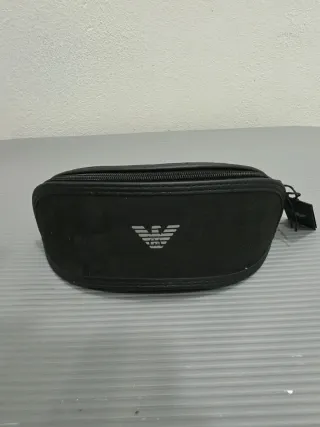 Custodia Occhiali Emporio Armani Nera