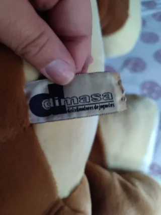 Peluche Perro Bulldog Marrón