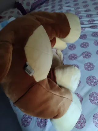 Peluche Perro Bulldog Marrón