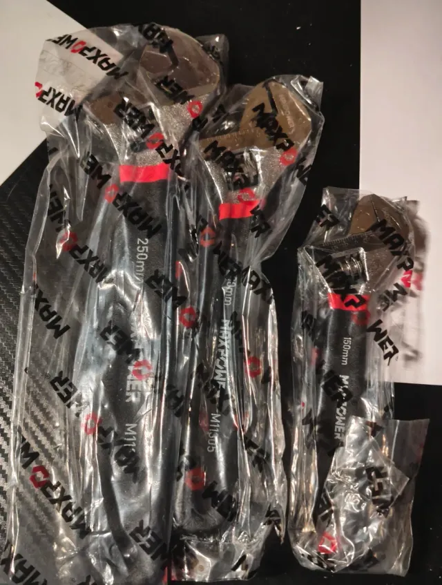 Confezione da 3 chiavi inglesi regolabili MAXPOWER