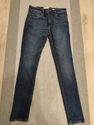 Pantalón tejano super skinny azul