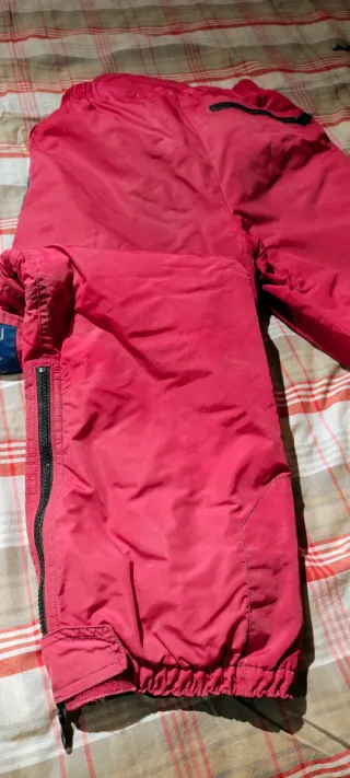 Pantaloni sci Dubin rossi e blu