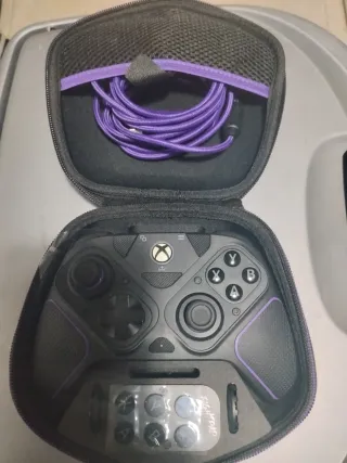 Mando Victrix Negro y Morado