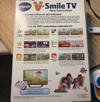 Consola Vtech V-Smile TV Educativa Plug & Play