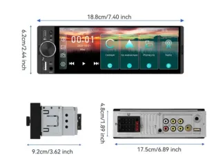 Radio MP5 para Coche