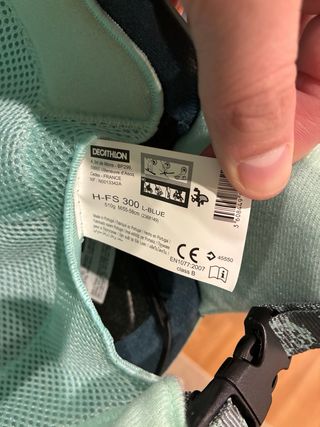 Casco ski/snow wedze mujer talla M 55/58cms nuevo