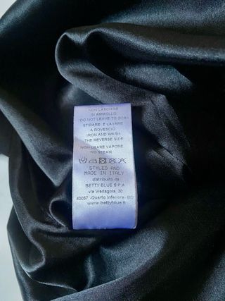Abito Betty Blue lana vergine nero