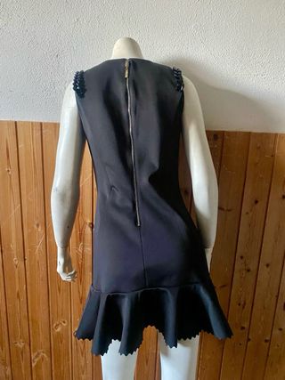 Abito Betty Blue lana vergine nero