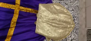 Disfraz de sacerdote talla L