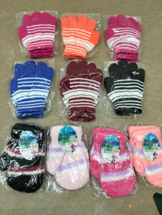 Guantes de niño nuevos x cierre de tienda