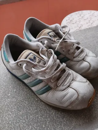 Scarpe Adidas Pelle Donna/Uomo Tg. 40, 7