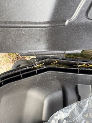 Top Case Ducati Multistrada DVT Rojo/Negro