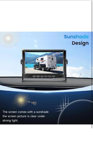 Monitor Auto 7'' con Telecamera Posteriore