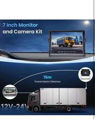 Monitor Auto 7'' con Telecamera Posteriore