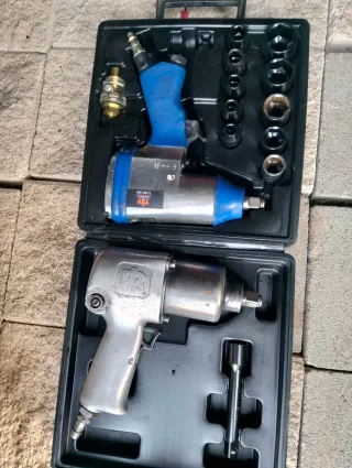 Martillo de impacto neumático y accesorios