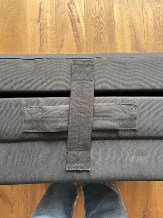 Colchón plegable viscolástico 120 x 190 x 10