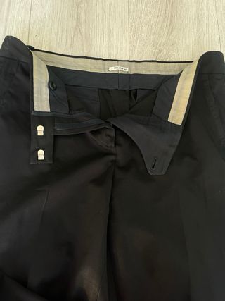 Pantaloni eleganti Miu Miu neri