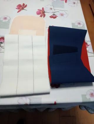 Lote de 2 fajas para la cintura.