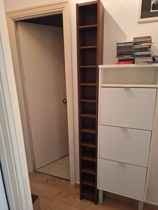 Estantería IKEA Gnedby CDs Madera