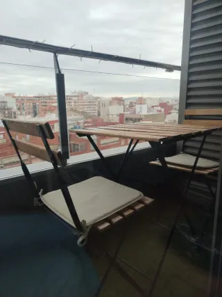 Mesa y 2 Sillas Balcón IKEA
