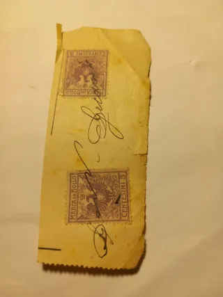 Marca da bollo 5 centesimi