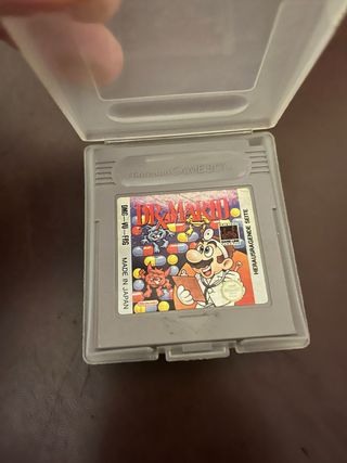 Dr. Mario Game Boy Nintendo