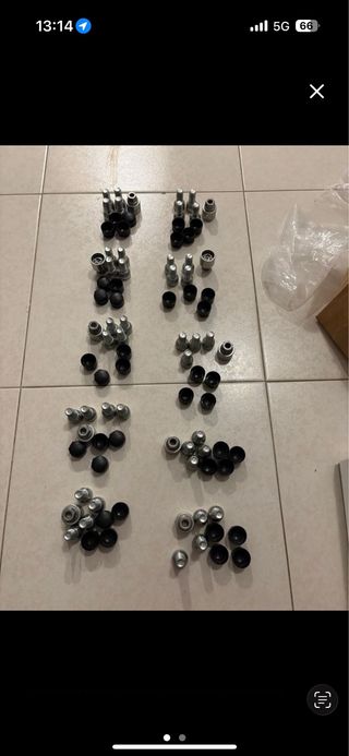 Tornillos Antirrobo Seat Originales Nuevos