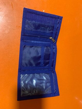 Cartera FC Barcelona Azul y Roja