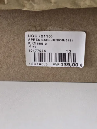 Botas UGG Kids Talla 31