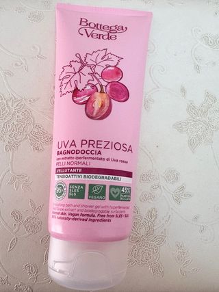 Bagnodoccia Bottega Verde Uva Preziosa