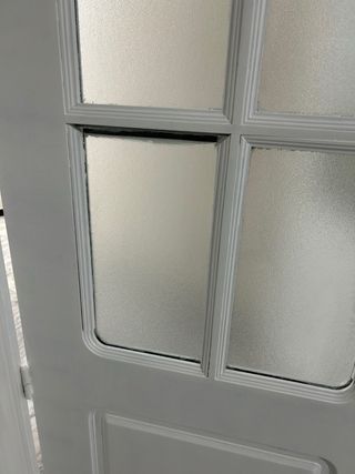 Puertas de madera lacadas en blanco