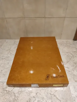 Maletín de piel marrón