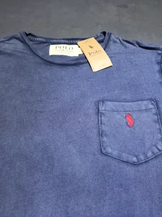 Polo Ralph Lauren Camiseta Talla S Azul